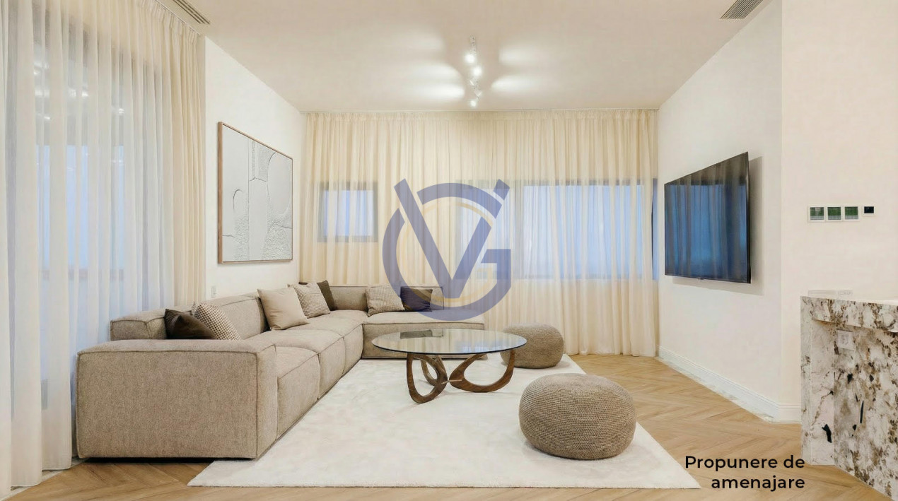 Ce priveliste! Deasupra tuturor - Penthouse Spectaculos cu Terase 210mp!