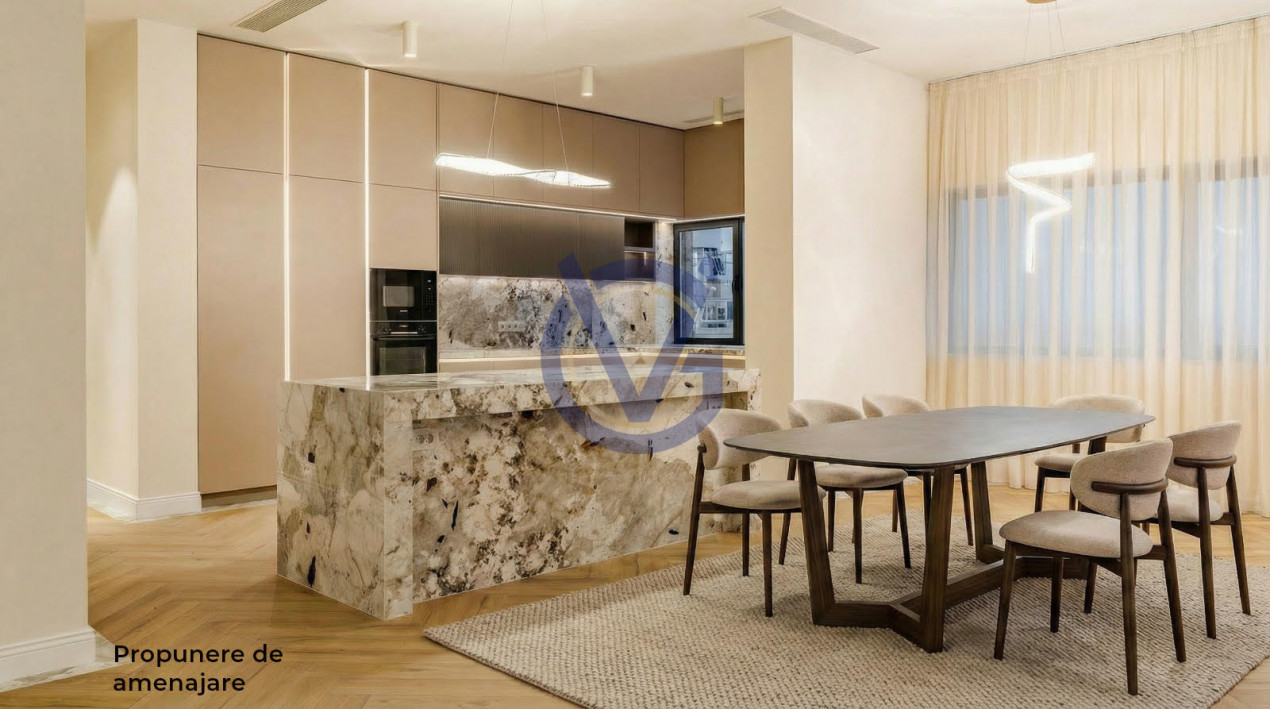 Ce priveliste! Deasupra tuturor - Penthouse Spectaculos cu Terase 210mp!