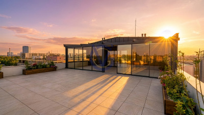 Ce priveliste! Deasupra tuturor - Penthouse Spectaculos cu Terase 210mp!