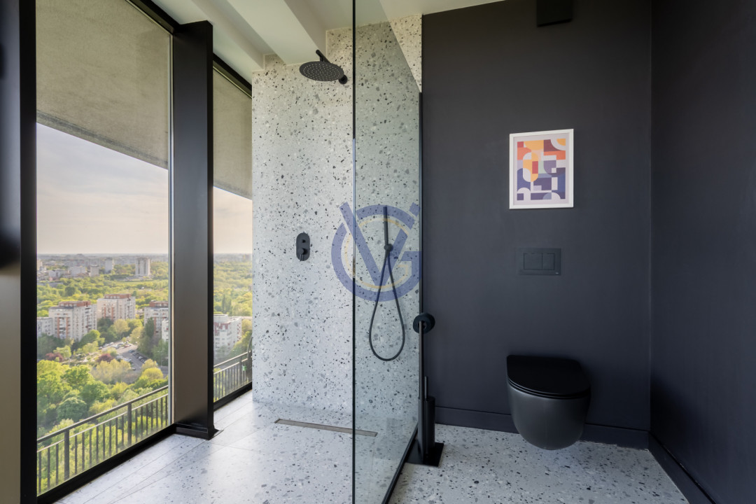 Privind peste Parcul Vacaresti- penthouse duplex unic cu terasa 120mp, in Asmita