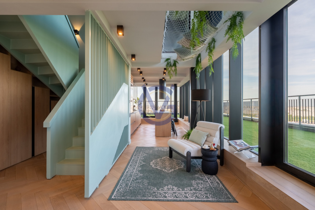 Privind deasupra tuturor - penthouse unic cu terasa 120mp, in Asmita!