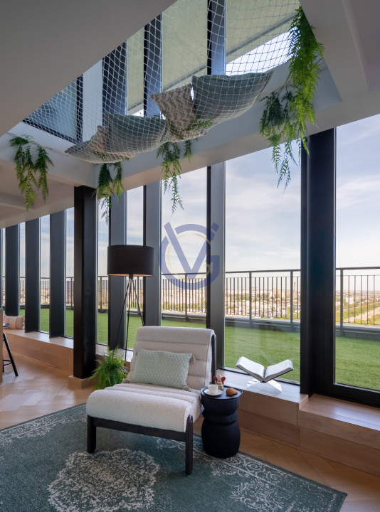 Privind deasupra tuturor - penthouse unic cu terasa 120mp, in Asmita!