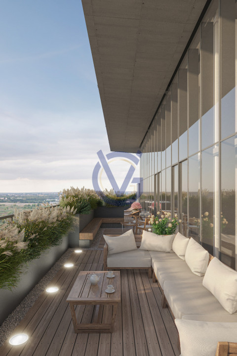 Privind deasupra tuturor - penthouse unic cu terasa 120mp, in Asmita!
