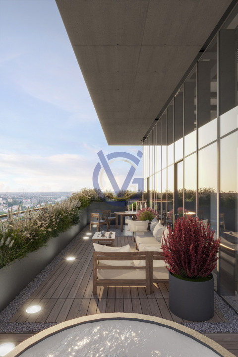 Privind deasupra tuturor - penthouse unic cu terasa 120mp, in Asmita!