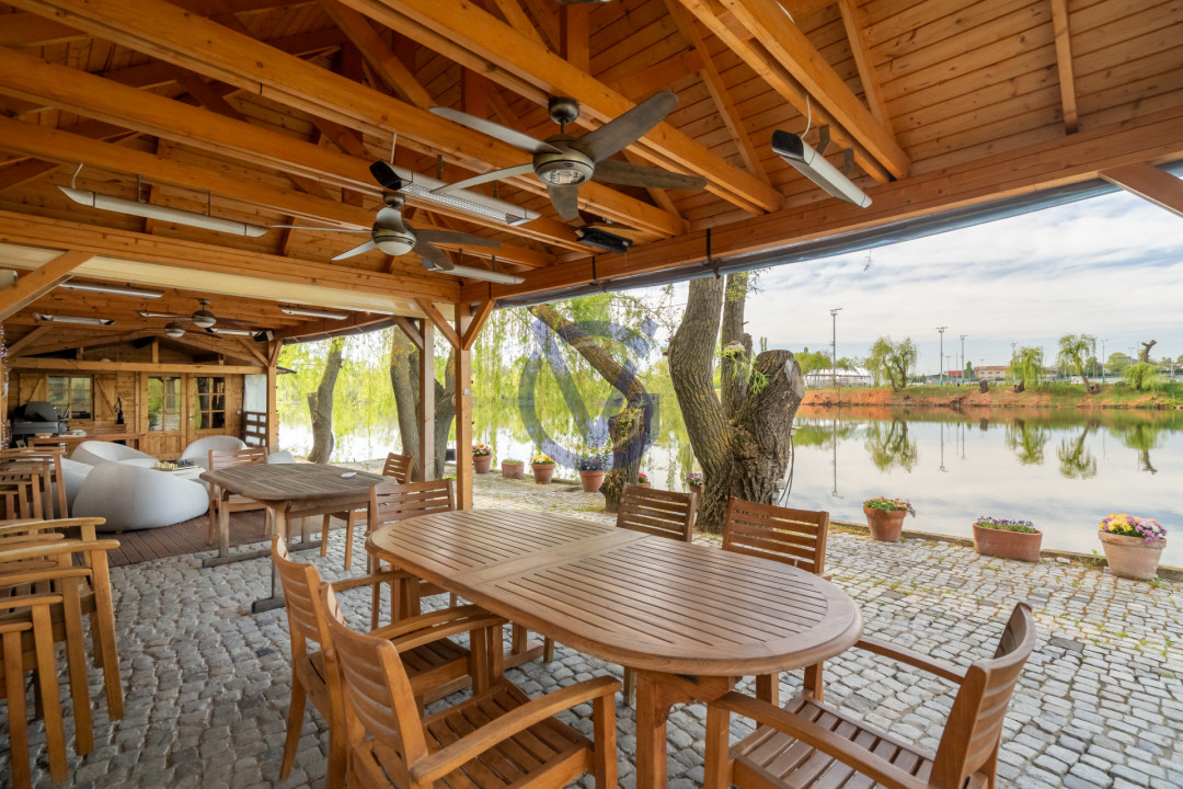 Domeniu Grandios 4168 mp, la Lac, cu Parc si Vila Monumentala in S1, Bucuresti