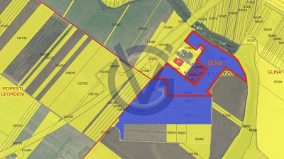  OPORTUNITATE langa Nodul A0 Glina - 12 Hectare - COMISION 0%