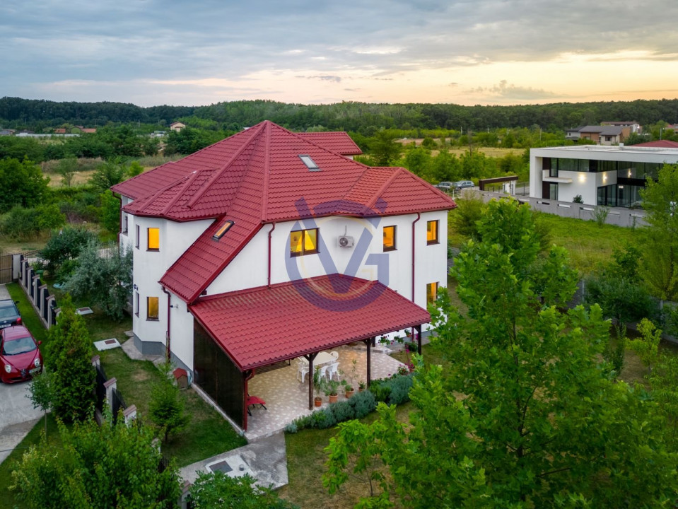 Povestea incepe Acasa: Vila 4-5 dormitoare si Teren de 1037 mp in Corbeanca.